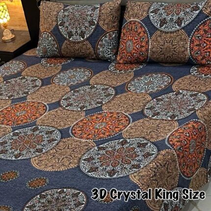 Crystal King Size Bedsheet