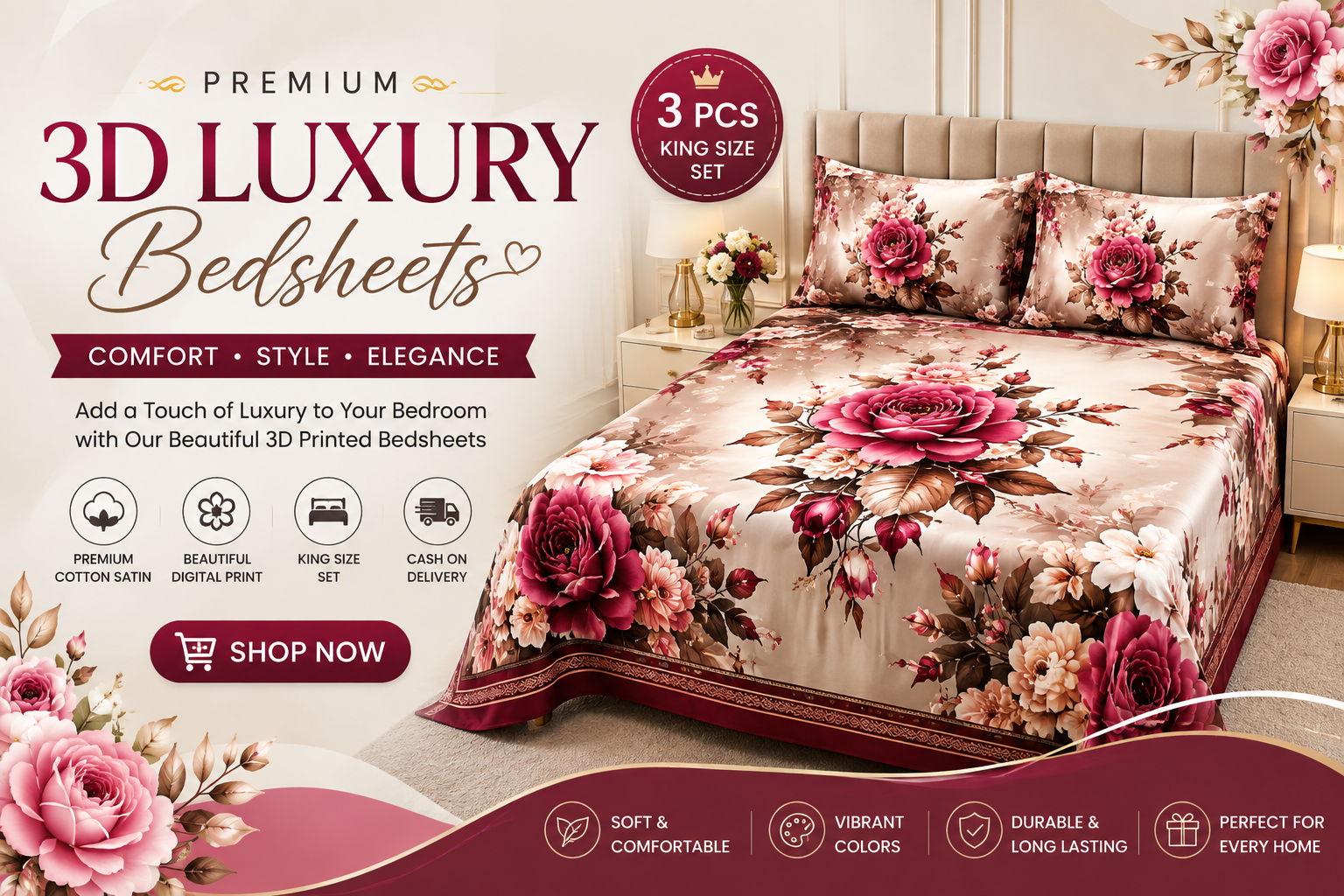 New latest bedsheet collection