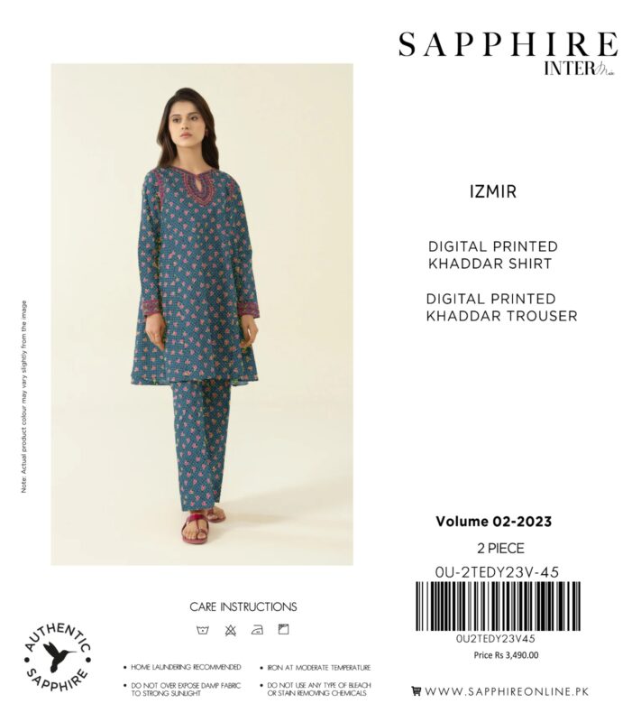 Sapphire degital printed shirt