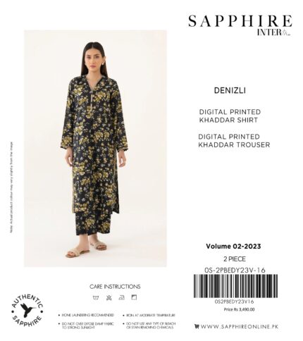 Sapphire printed shirt