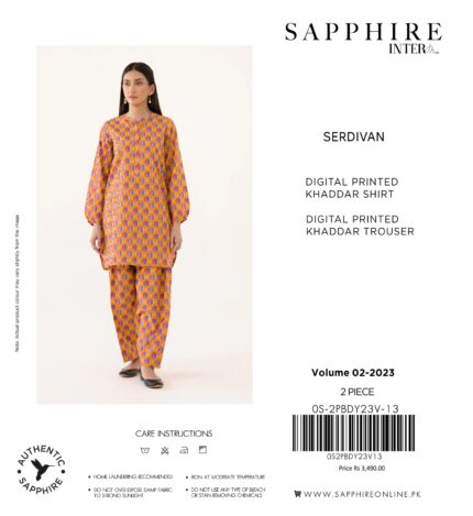 Sapphire printed dress