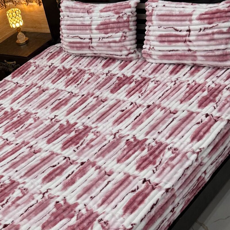 Winter season bedsheet cover