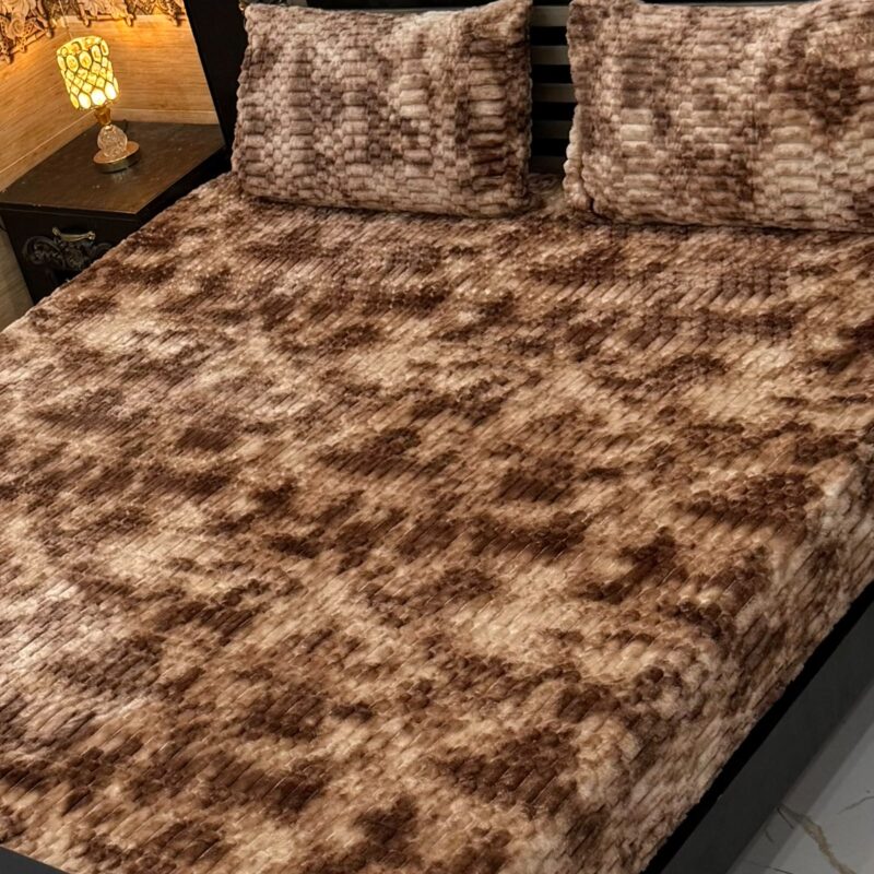3 pice puffy bedsheet