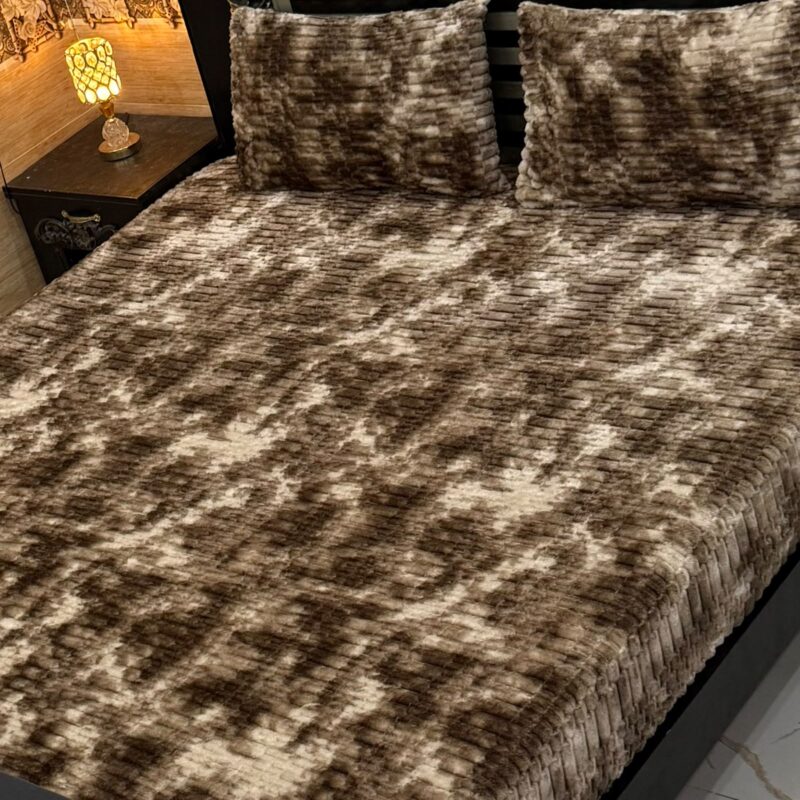Puffy winter collection bedsheet