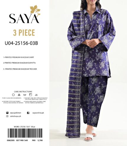 3 piece khaddar collection