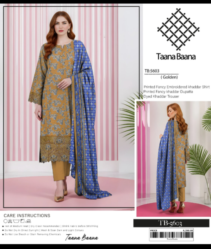3 piece tana bana dress
